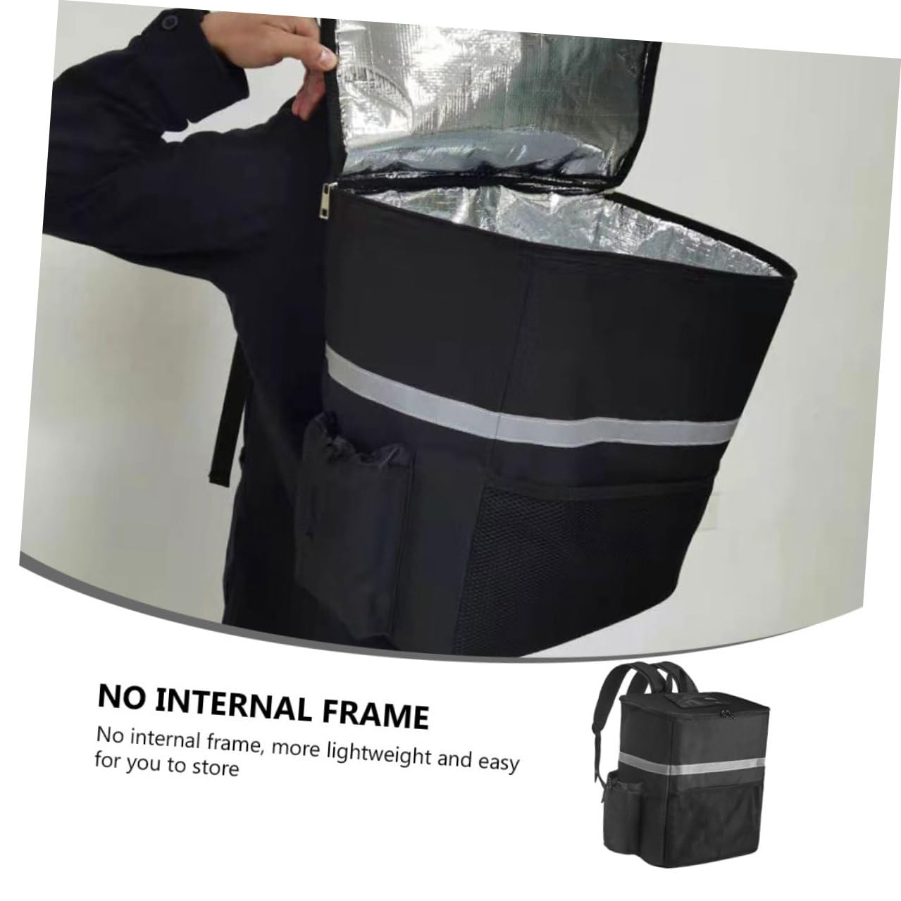 Verdickte Thermotasche Für Lebensmittel Wasserdichte Aufbewahrungstasche Mit Großem Fassungsvermögen Isoliertasche Tragbare Tasche Zum Warm Und Kalthalten