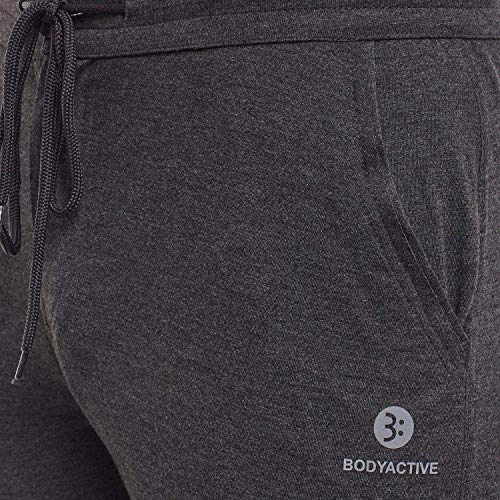 Image of BODYACTIVE Solid Color Men's Track Pants
