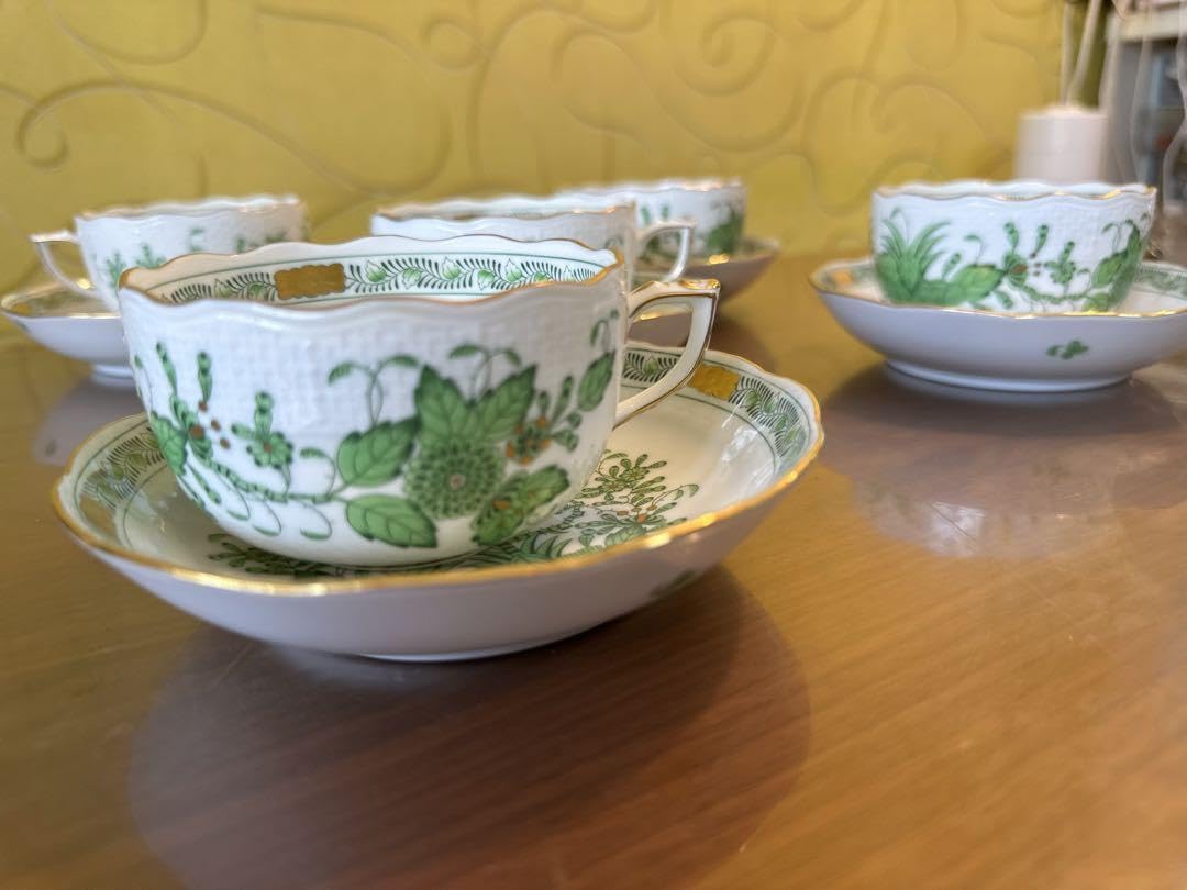 Amazon.co.jp: ヘレンド カップアンドソーサー くぼみなしソーサー