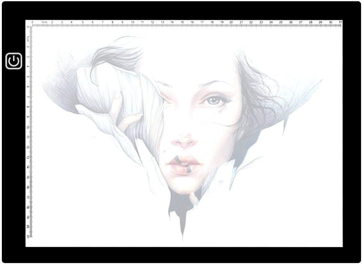 Drawing Copy Board A4 LED Table Light Pad Tracer USB Powered Portable LED Artcraft Light Eye Protected