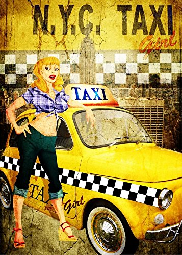 Portrait ancien Fille de taxi Bresso Sola pour réchauffer l'ambiance d'une pièce