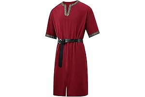 Men's Red Tunic: Unveil the Warrior Within