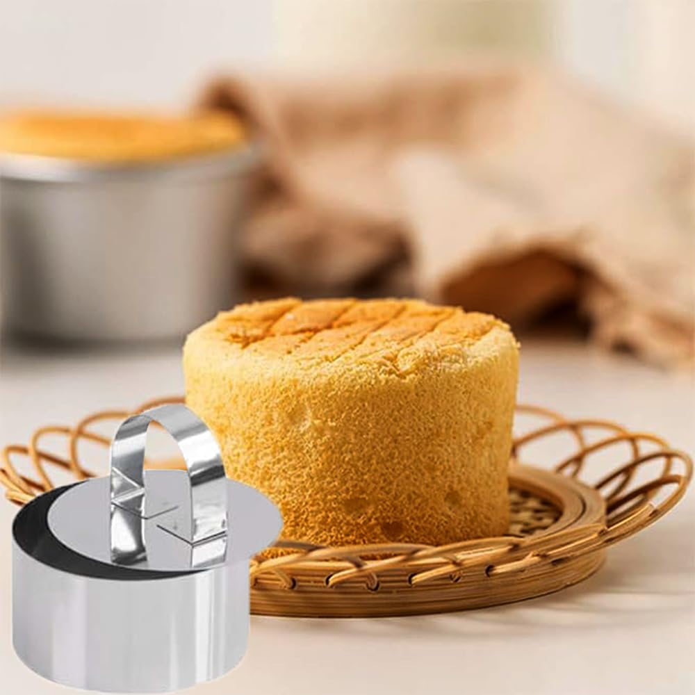Ensemble 6 Emporte-pièces Ronds Pour Pâtisserie - En PP, Design Protecteur Pour Les Mains, Pour Biscuits, Légumes, Fruits, Halloween