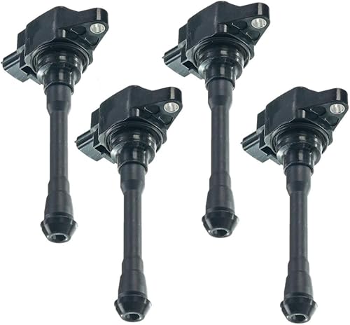 Juego de 4 bobinas de encendido para Nissan X-Trail Sentra Versa Altima Cube Rogue Infiniti M56 FX50