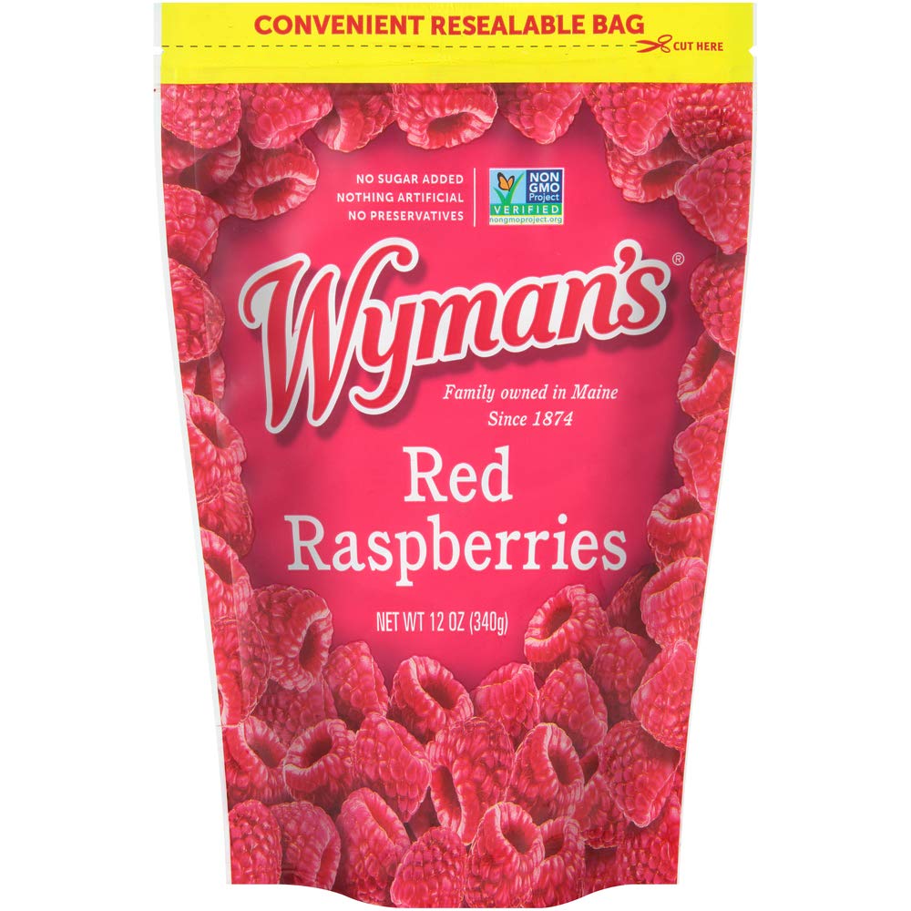 Wyman's Red Raspberries, 12 oz.