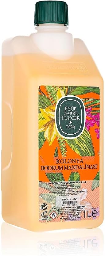 Ey p Sabri Tuncer Bodrum Mandalinasi Kolonyasi 1 L Koruma Kilit Kapakl  Pet  i e
