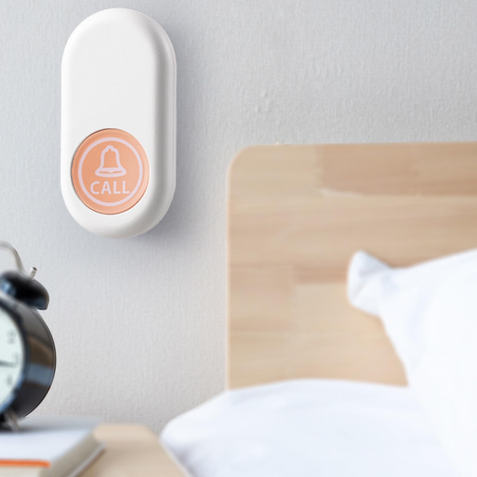 Alarma De Cama Para Personas Mayores Prevención Inteligente Largo Alcance Y | Timbre Inalámbrico Con Aviso En Cuidado Nocturno Para Mayores, Pacientes Y Niños