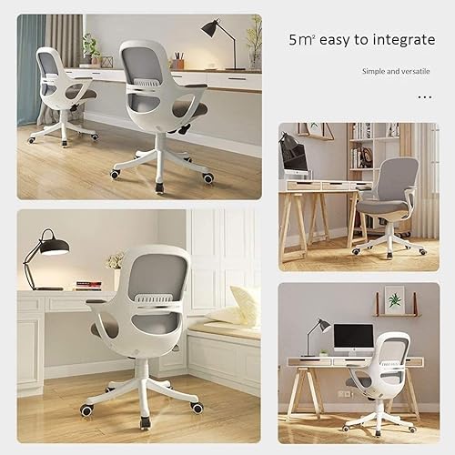 Vista 2 de 2020 Design All mesh Full Fabric Multifunctional Comfortable Ergonomic Office Chair(Black)