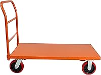 Vista 15 de 5Seconds Carrito de plataforma de plataforma plana 3300LB Dolly industrial resistente 60 "x 30" camión de empuje de mano súper resistente de cama