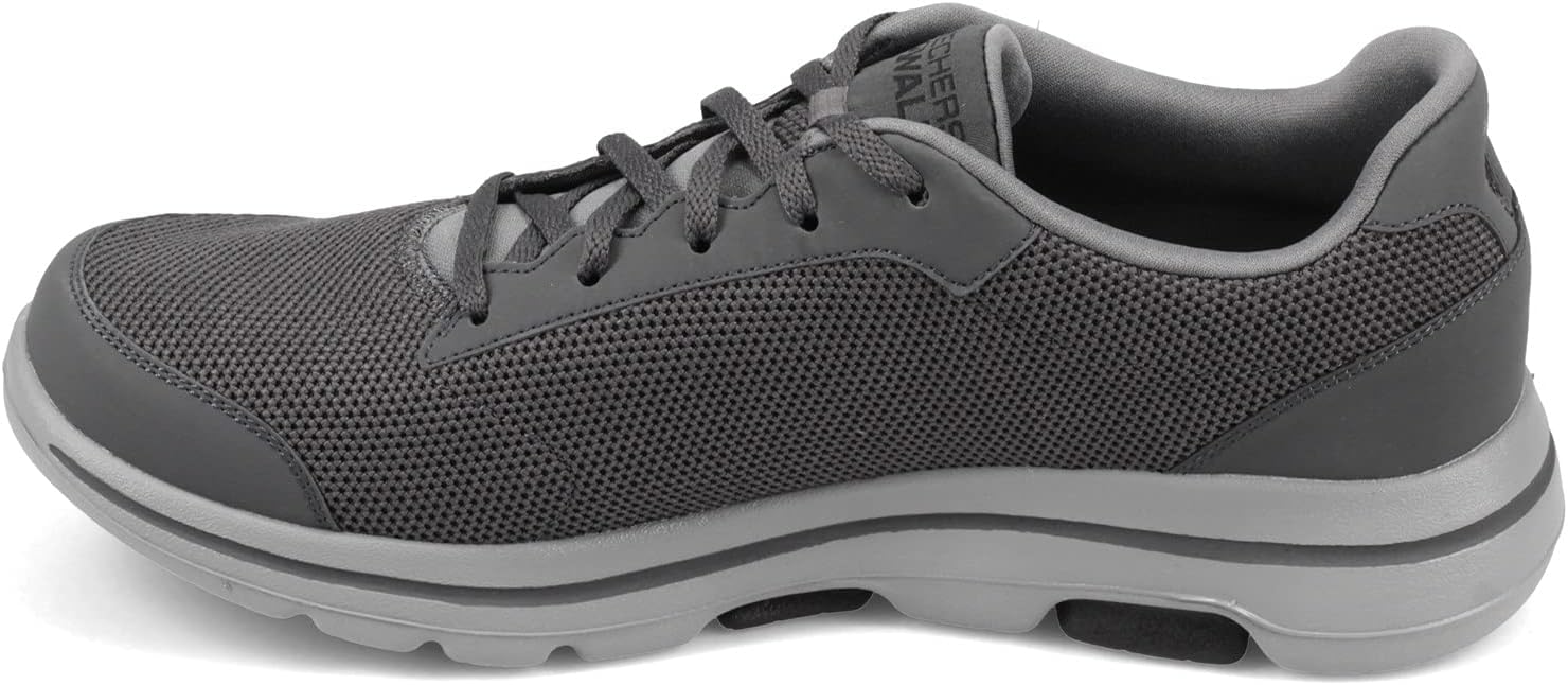 Skechers Mens Gowalk 5 Qualify - Athletic Mesh Lace Up Performance Walking Shoe