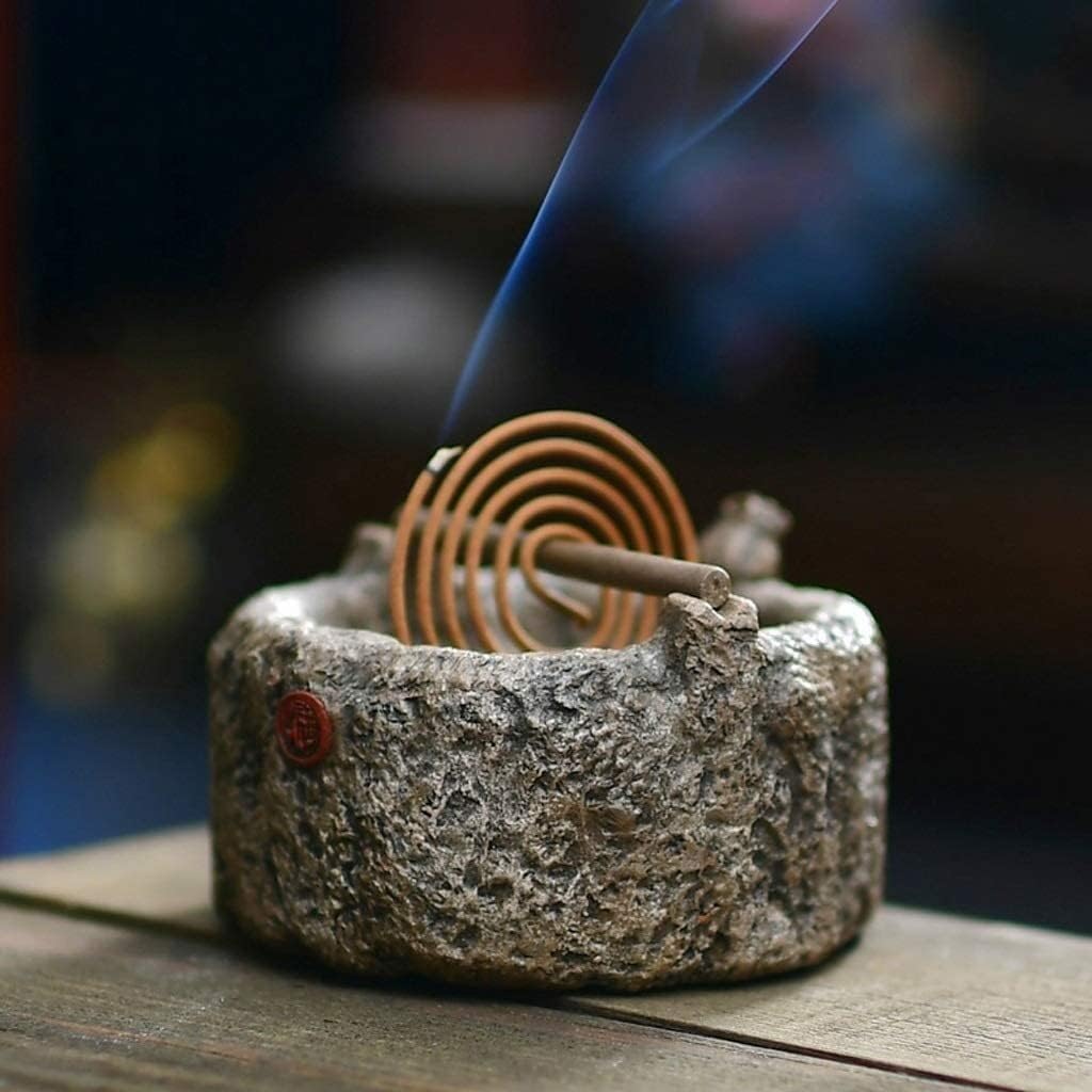 海李朝 青磁香炉 陰刻回字文 時代物 骨董品 李朝美術品 朝鮮美術 | 李