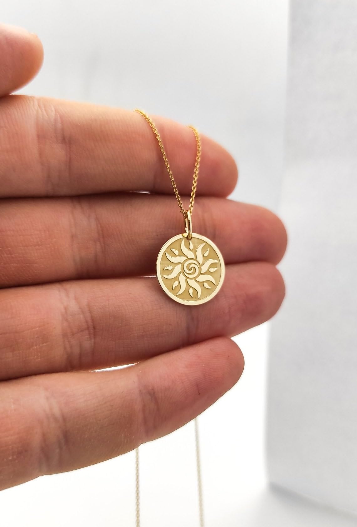 Collar de plata de ley 925 de 24 mm, cadena de 45,7 cm, collar de estrella de mar, colgante de estrella de mar, joyería con dije de estrella de mar, estrella de mar minimalista, colgante de amante