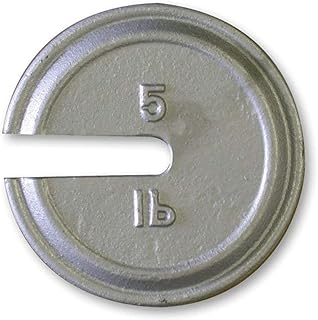 Rice Lake - 12852 Cast Iron ASTM Class 7 Painted Slotted Interlocking Test Weight, 5lbs Mass