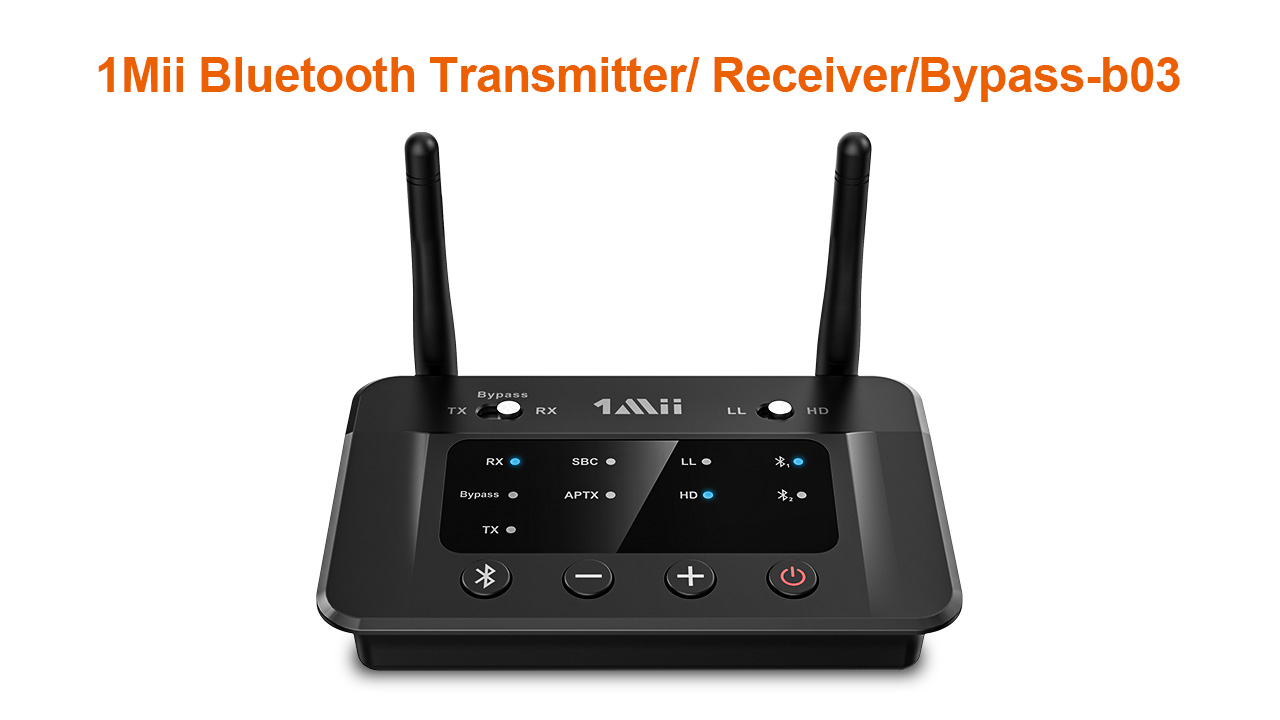 1Mii Ricevitore Trasmettitore Bluetooth 5.0 per TV, Adattatore Audio  Wireless aptX Bassa Latenza con 3,5mm AUX, Ottico Dual Link 2 Cuffie BT, Ricevitore  Bluetooth HiFi Impianto Stereo, Lungo Raggio : Amazon.it: Elettronica