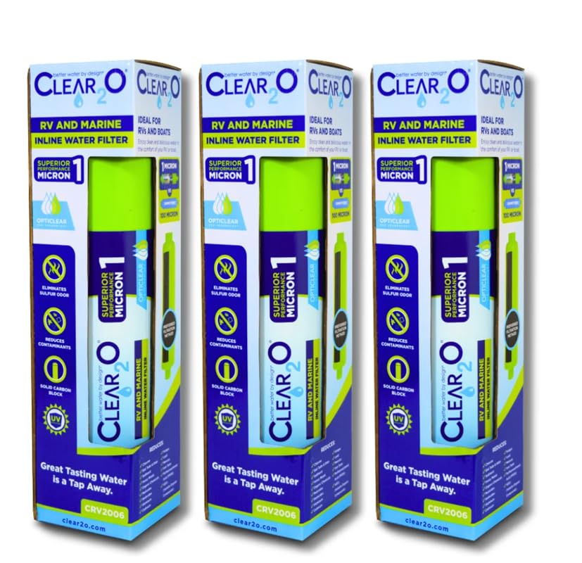 Clear2O RV In-Line Water Filtration System