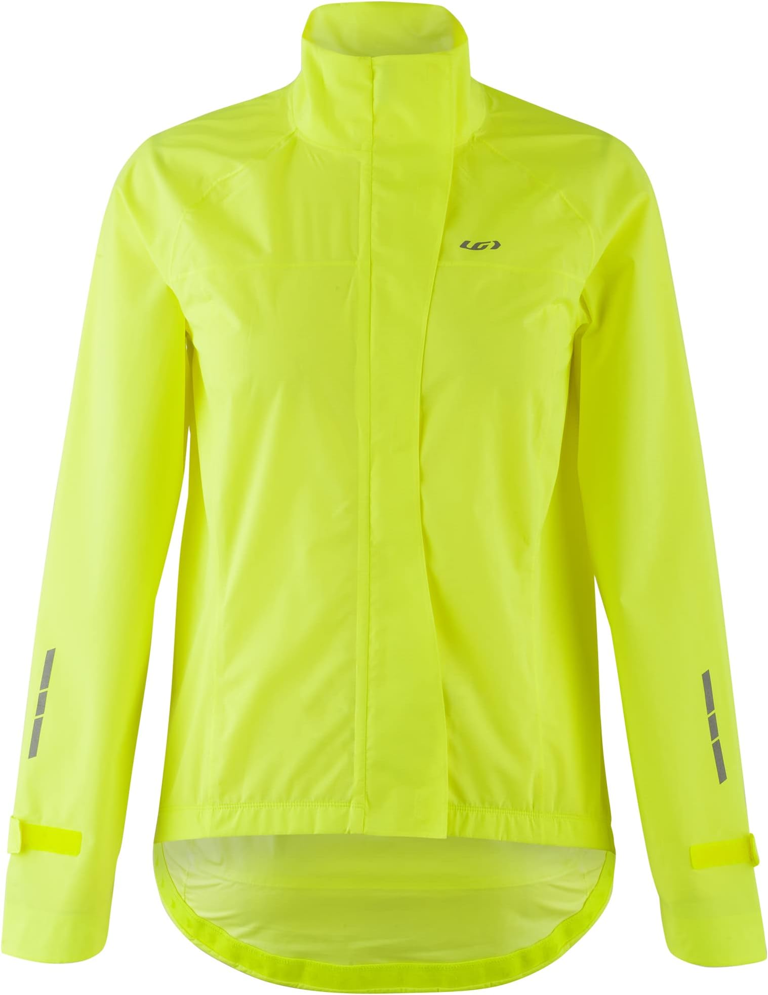 Louis Garneau, Women's Sleet Waterproof Jacket, Bright Yellow, Medium
