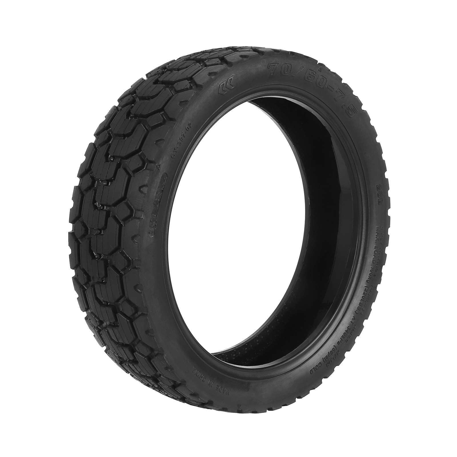 TREFAN 70/60-7,5 Verdickter Tubless Reifen für Segway ZT3 Pro D Elektroroller 11-Zoll Ersatzreifen Verdickte Schlauchlose Reifen Langlebiger, Rutschfester Ersatzräder Scooter (1 Stk mit Gelschicht)