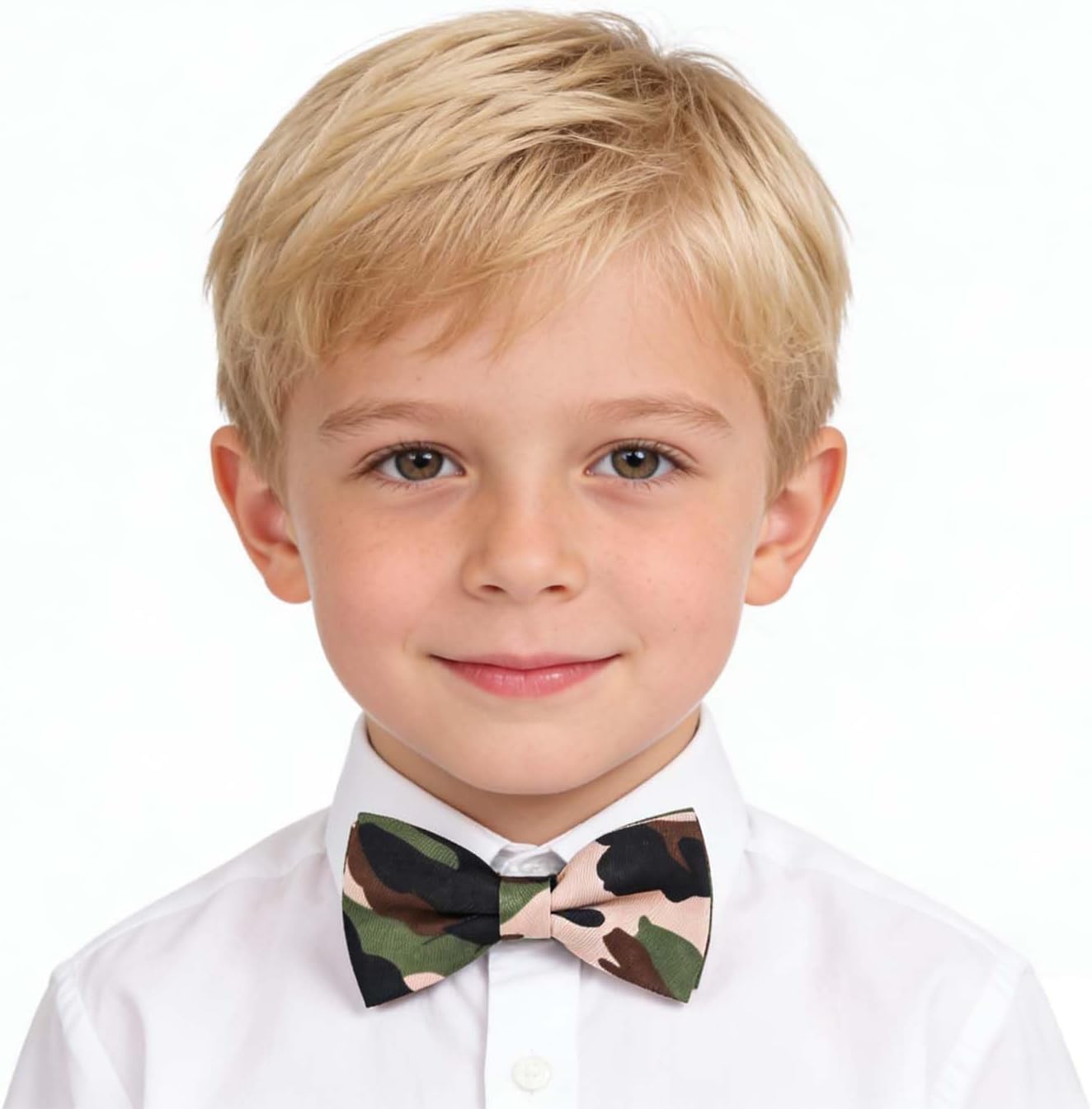 Kids Boy Bow Tie Adjustable Bowtie School Uniform Pre Tied Bows for Girls Neck Tie Accessories PLJ01
