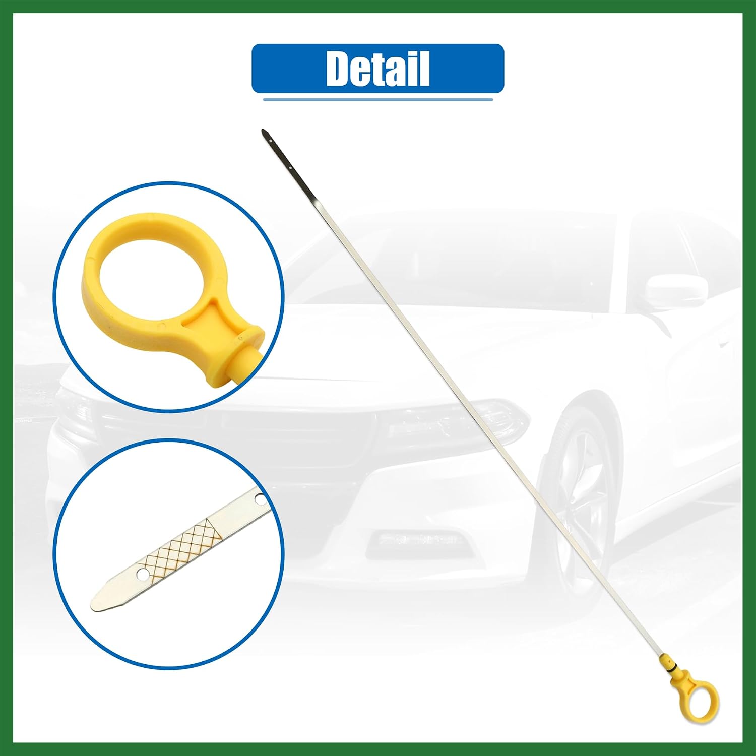 Motoforti Engine Oil Level Indicator Dipstick for Ford Focus 2013-2018 No.CJ5E-6750-AB Long-lasting