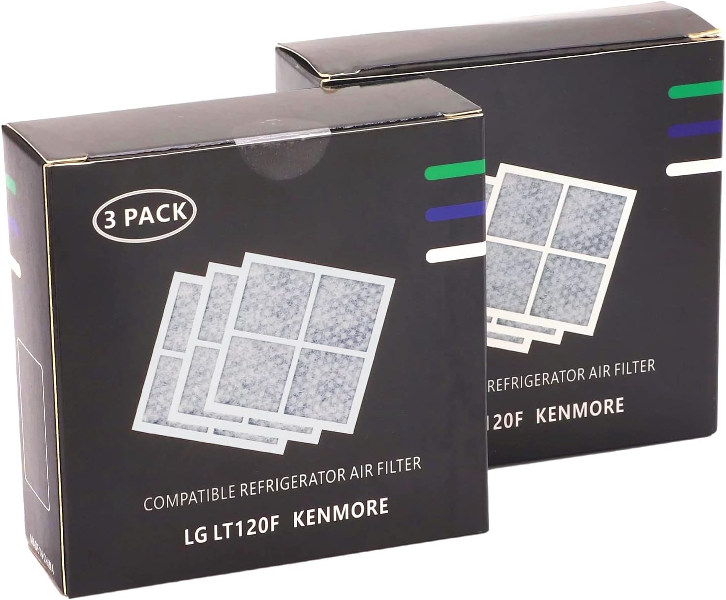 (6 Count) For LG Refrigerator Air Filter Replacement Lt120f, For