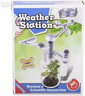 Weather Station Science Kit, Great for Hands-On Meteorology Learning and Outdoor Observation Activities
