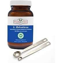 Foods For Gut Lactobacillus Helveticus Probiotic Powder 100 Billion cfu's | No Additives | Digestive & Immune Support | High Potency | L. Helveticus | 100 Grams
