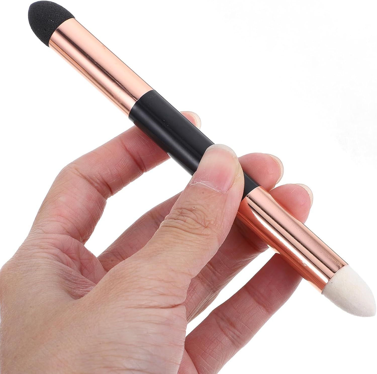 Alipis 6pcs Double-Headed Sponge Blending Pens Set Washable Reusable Sketch Wipes and Ink Blending Brushes for Artists and Students Gold Color for Drawing Paper Art and Pastel