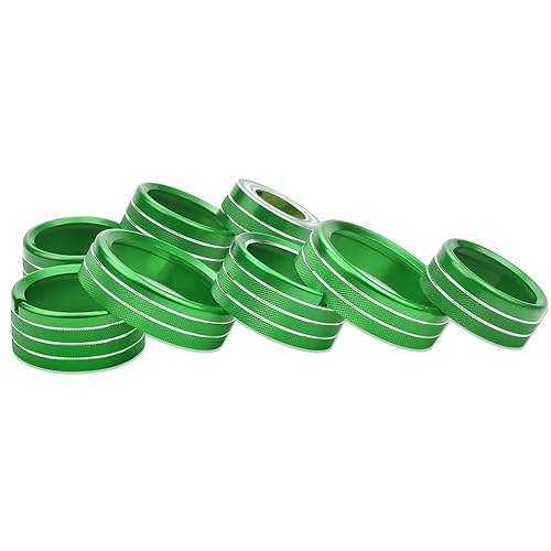 Miniatura 6 de Botón de interruptor de luz de radio de CA, cubierta de perilla de consola central para Chevy Silverado y GMC Sierra Accesorios 2014 2015 2016 2017