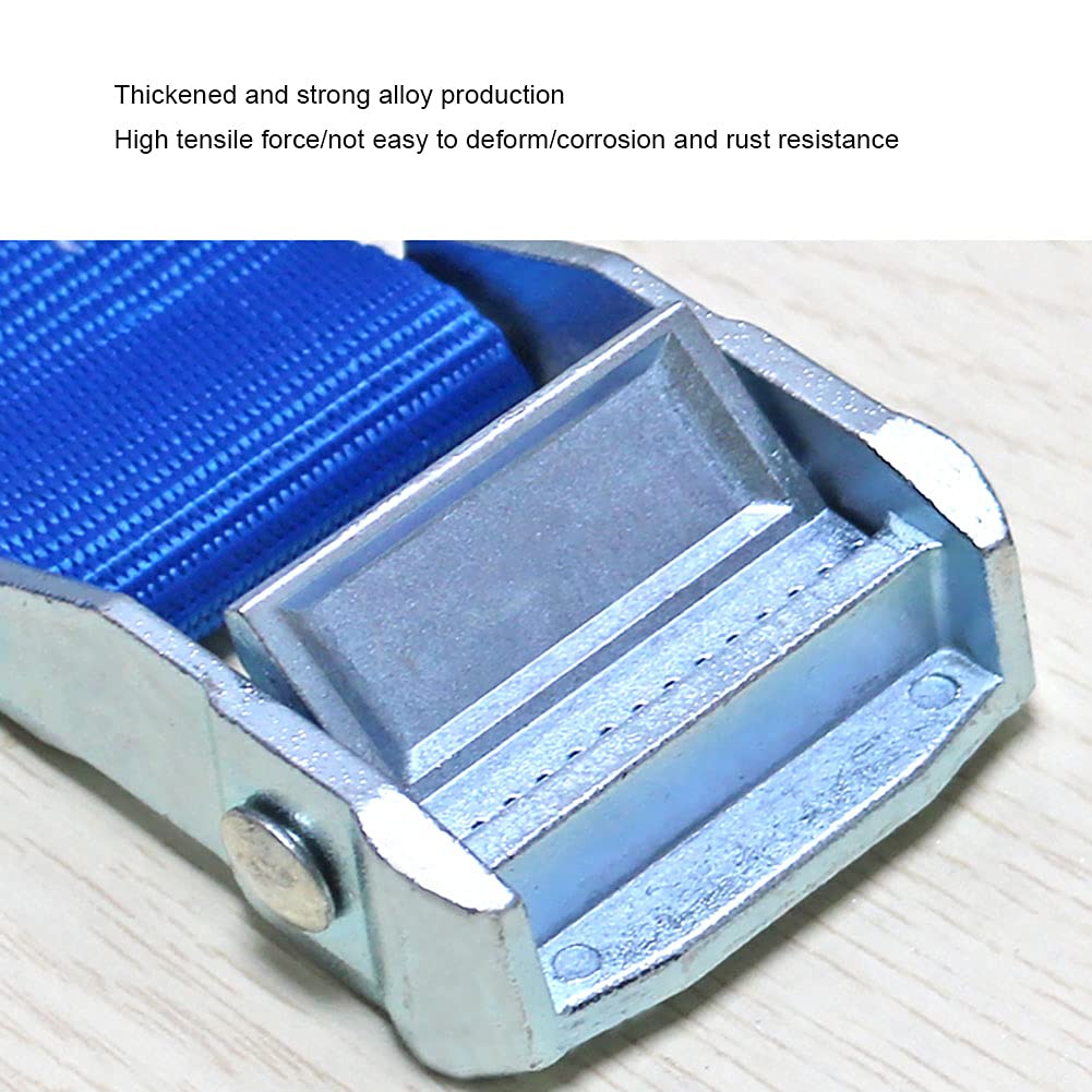 Cinghie di ancoraggio for ingranaggi, Cinghie di ancoraggio for carichi pesanti con sgancio rapido Cinghie di tensionamento da 2 m Cinghie con fibbia Cinghie di ancoraggio a cricchetto for moto, caric