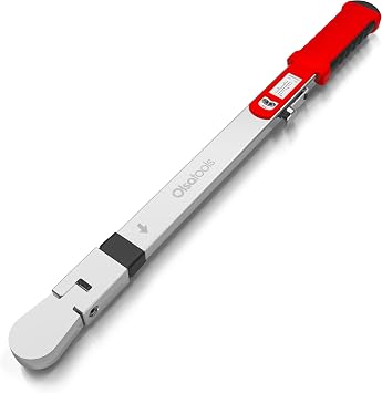 Olsa Tools Flex Head Split Beam Torque Wrench - 3/8 Inch Drive, 20-100 ft-lb Range, 72 Tooth - Professional Wrench with 4% Accuracy - Heavy Duty Cr-V Steel Construction - Part 1833