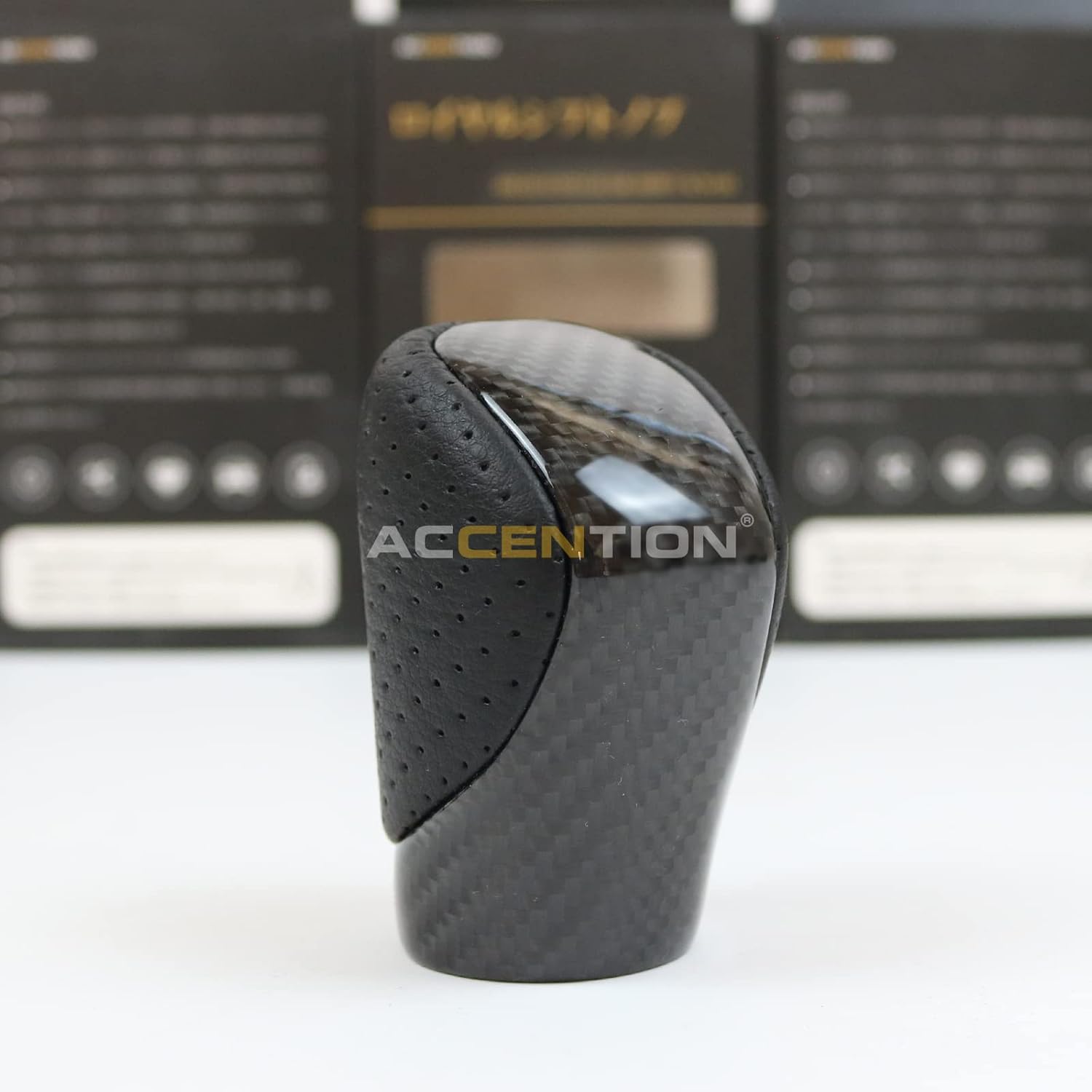Real Black Carbon Fiber Gear Shift Knob for Lexus GS GX is RX RC NX 300 350 450 460 300hES GS-450H IS-300 NX-300H RC-300 RX350