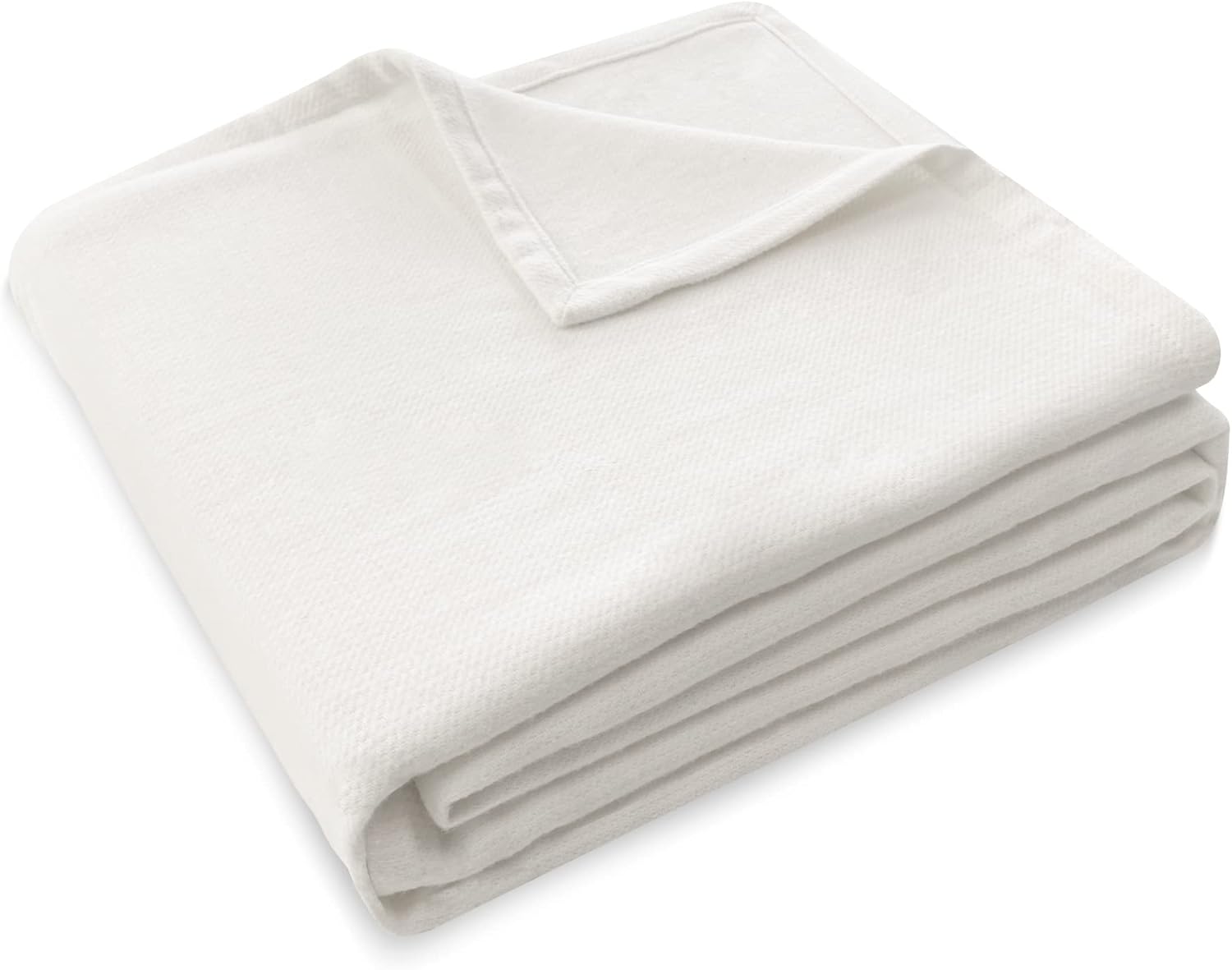 Style Quarters - Manta de cama de cachemira, tamaño individual, color blanco, 10% cachemira, 90% algodón, cálida, lujosa, acogedora, suave, cómoda,