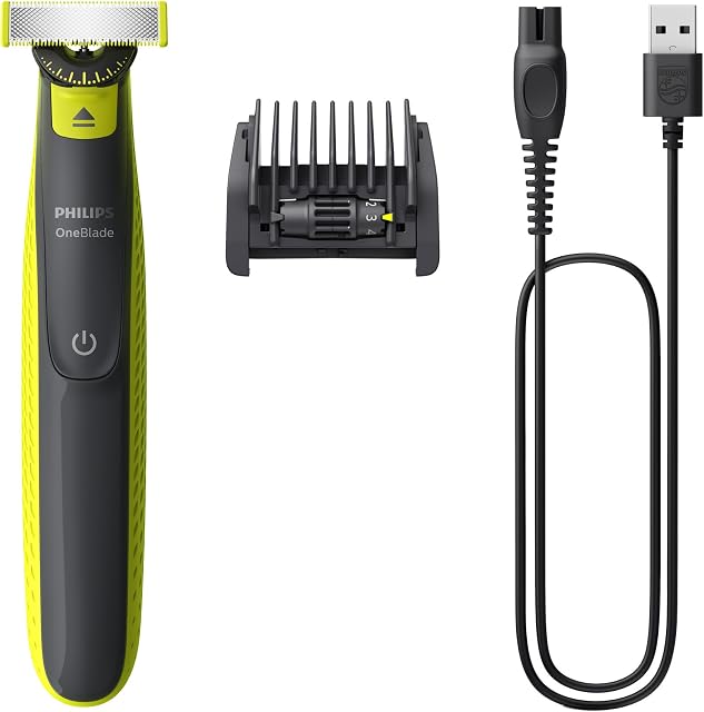 Philips OneBlade 360 Face, Wet & Dry, Trim, Edge & Shave with the 360 Blade, QP2724/22