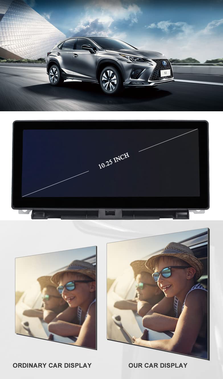 Amazon.co.jp: 10.25インチOctaCore 4GB RAM + 64GB ROM Car DVD GPS