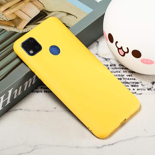 Miniatura 8 de Funda compatible con Xiaomi Redmi 9C, ultra delgada, funda de silicona suave con parachoques de cuerpo completo, antiarañazos, a prueba de golpes,