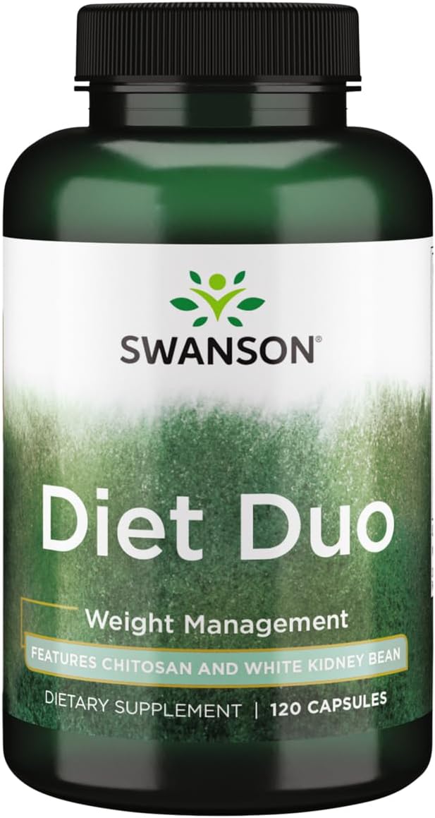 Swanson Diet Duo with White Kidney Bean 120 Capsules