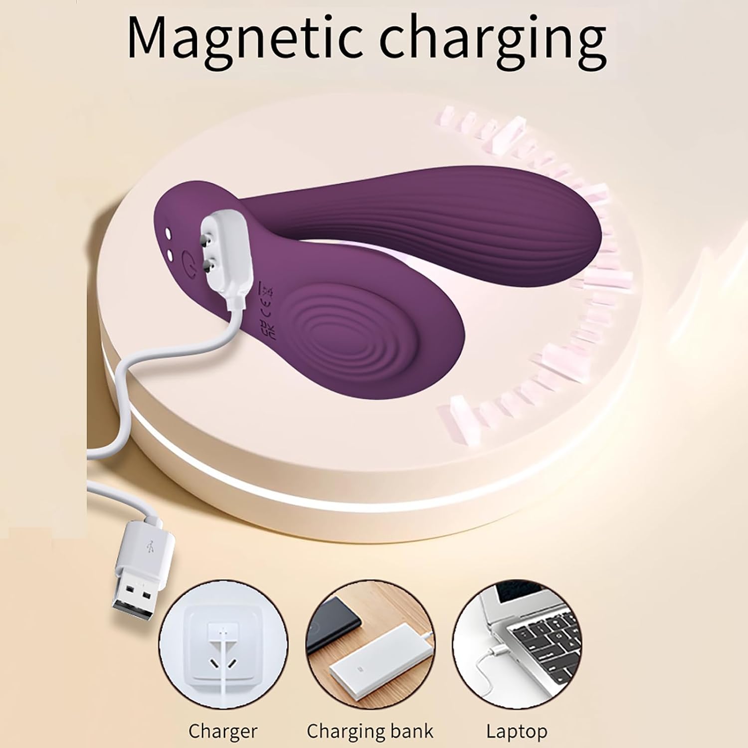 Wearable Panty Vibrator Butterfly Vibrator for G Spot, Realistic Dildo Vibrator Rechargeable Vibrator with 10 Vibrating Modes Adult Sex Toys for Women Couples