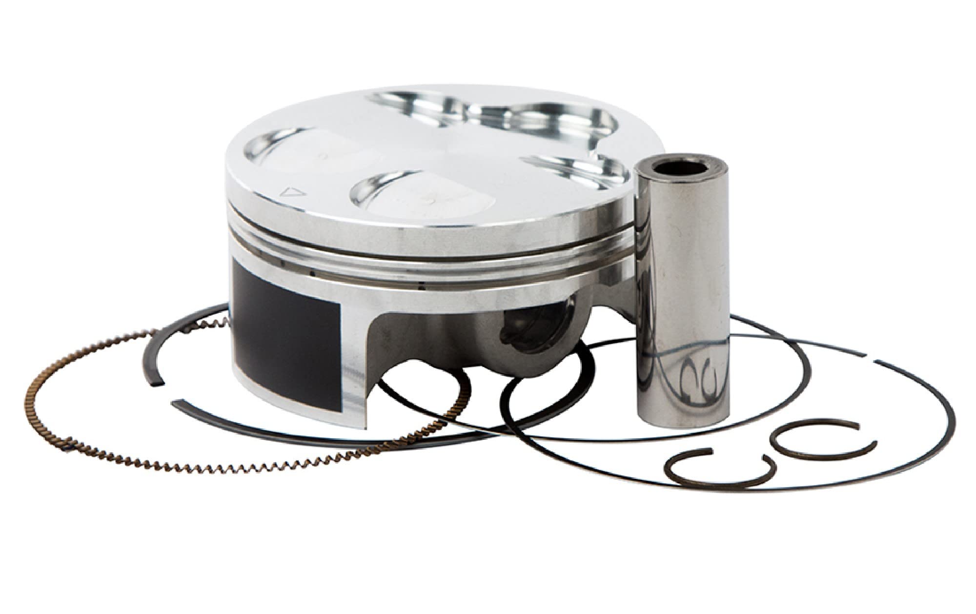 Vertex High Comp Forged Piston Kit 22812B Compatible with/Replacement for Yamaha WR 250 F 2001-2014, YZ 250 F 2001-2007