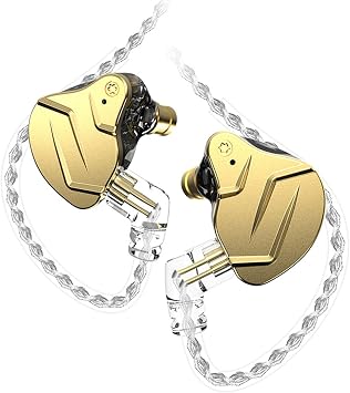 ZSN Pro X Dual Driver In Ear Earphone Hybrid 1BA+1DD Drivers Detachable Silver Cable, Wired Earphone Hybrid Driver HIFI DJ Monitor Running Sport Earbud for Phone Computer with mic without mic