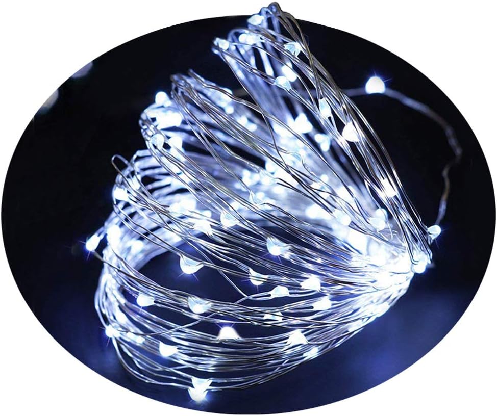 Review Discount Bright Zeal 33 Ft 100 LED Cool White Outdoor Battery Operated LED String Lights with Timer - Silver Wire Fairy String Lights for Outdoor Wedding Decorations - Fairy Lights Silver Wire Firefly Lights Get Cheap Price Bright Zeal 33 Ft 100 LED Cool White Outdoor Battery Operated LED String Lights with Timer - Silver Wire Fairy String Lights for Outdoor Wedding Decorations - Fairy Lights Silver Wire Firefly Lights