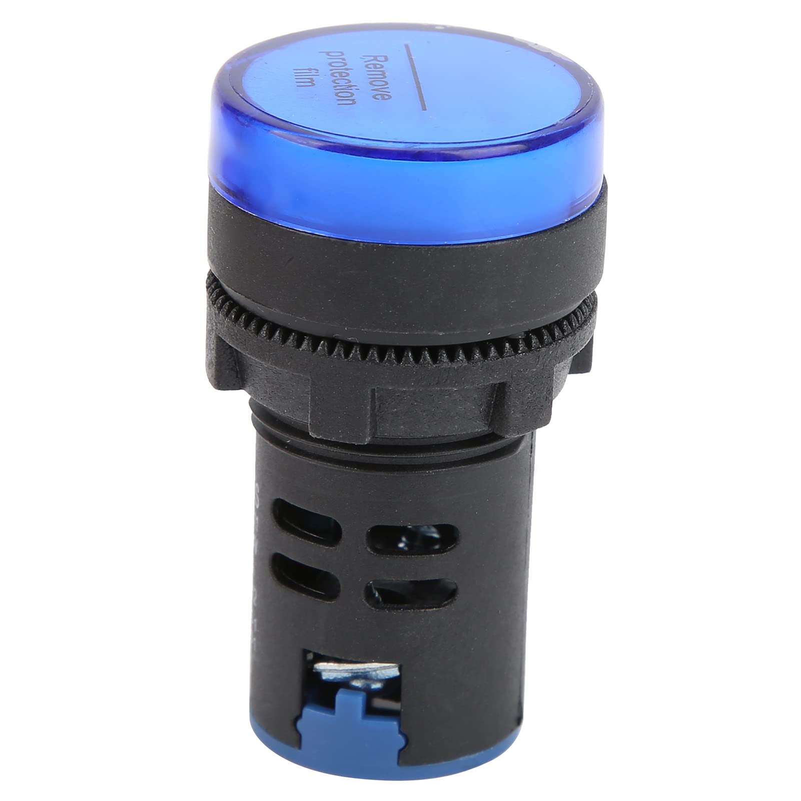Ubersweet® Signal Indicator Light, Indicator Lamp Built‑in Screw‑Type Wiring Easy to Connect High Brightness Blue Flush Panel Mount for Instruments for Equipment(AC220V, Pink) ||-image-33