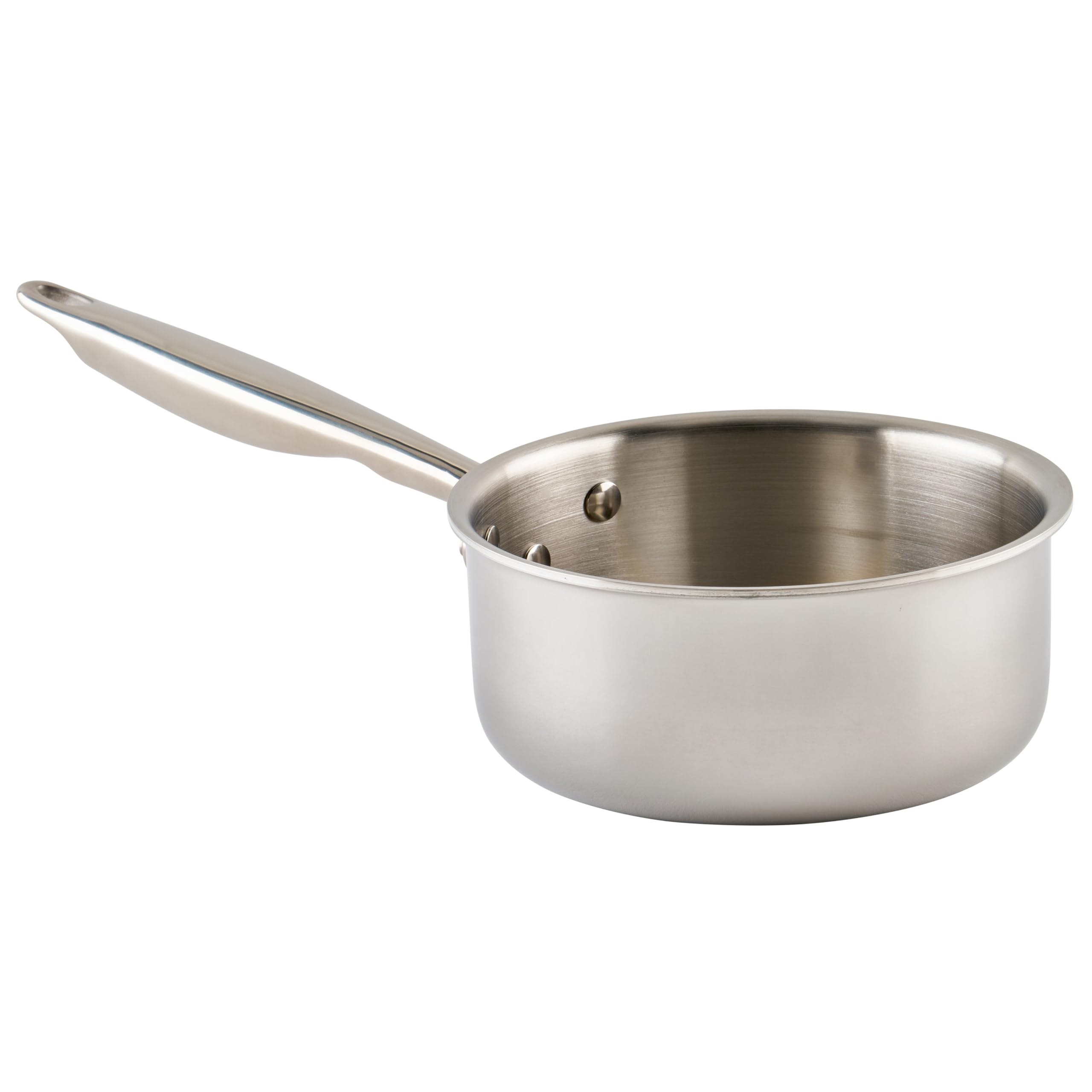 Winco TGAP-2 Sartén de Triple Capa, Acero Inoxidable, Plateado
