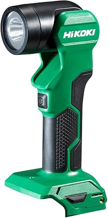 HiKOKI UB18DE NN 14.4/18 V Rechargeable LED Torch Light, Up to 250 lm, 2-Stage Dimming, Storage Battery and Charger Sold Separately