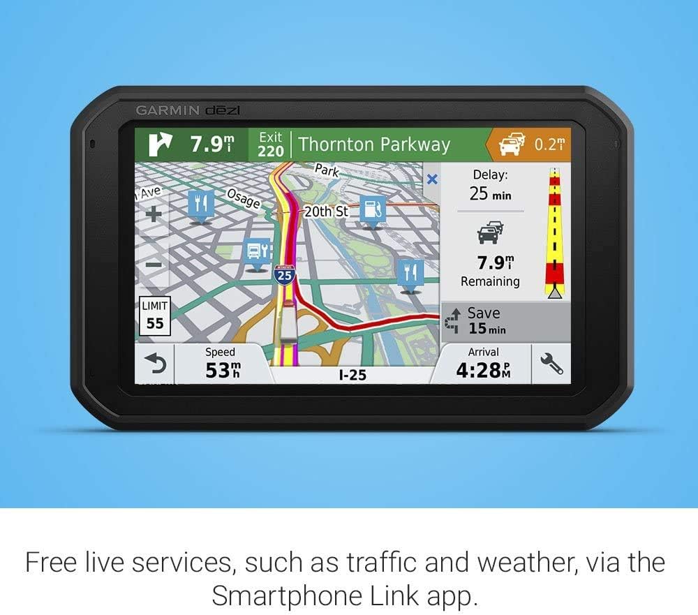 Greatest Product Garmin Dezl 780 LMT-S GPS Truck Navigator, 010-N1855-00, 7 inches(Renewed)