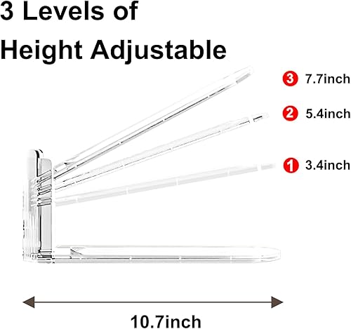 Miniatura 2 de Paquete de 12 organizadores de ranura para zapatos para armario, apilador de zapatos, organizador de almacenamiento para zapatos, organizador de