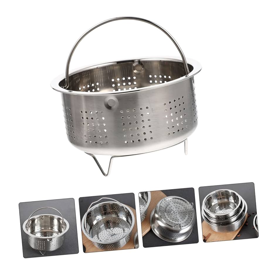 2Pcs Reusable Steam Pot Steaming Trays Chinese Food Steamer Replacement