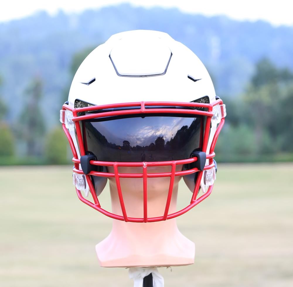 Football helmet visor Anti-Fog Scratch Resistant Used for riddell speed flex helmet - Football for Youth & Adult