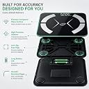 Aika Smart Body Fat Scale with BMI & Body Composition Monitor | Digital Weighing Machine 180kg | Bluetooth Smart Scale with App Sync for Home Fitness (BWS-340SG) gallery image