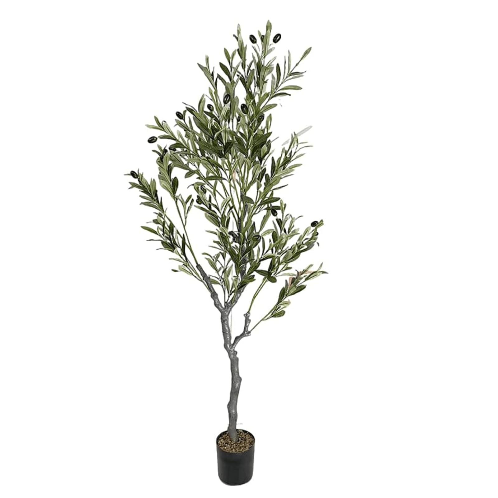 AYCDL Artificial Trees 120cm/3.9 Ft Fake Tree Artificial Olive Tree Lifelike Artificial Plant For Home Indoor And Outdoor Fake Plants Decor fine Decor