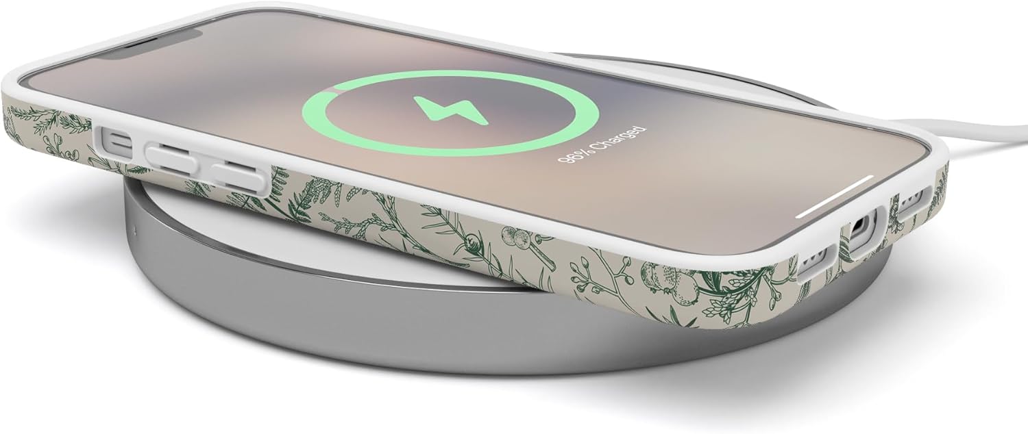 Casely iPhone 13 Case | Sage Garden | Green Floral | Compatible with MagSafe | Classic Ultra Slim Design - Image 7